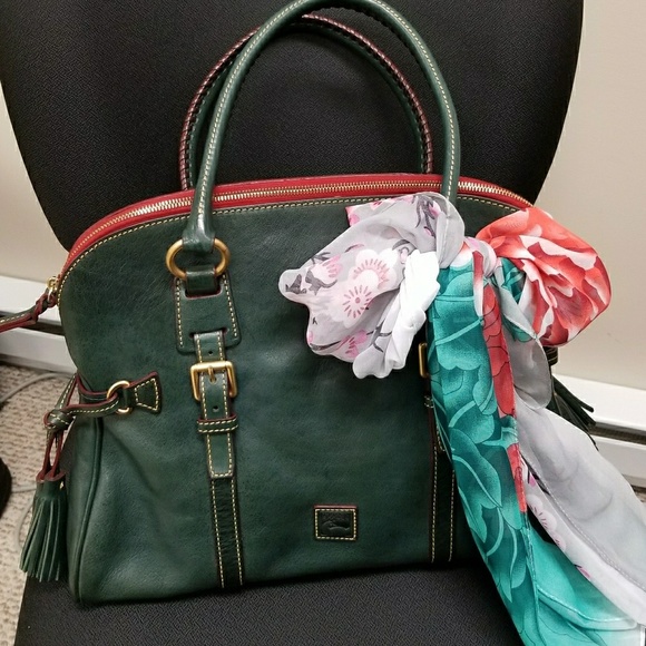 Dooney & Bourke Handbags - Dooney & Bourke Florentine Domed Buckle Satchel